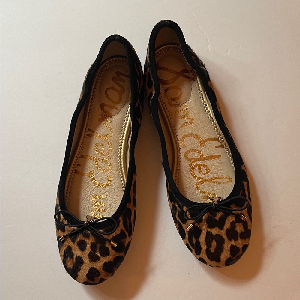 Sam Edelman Leopard Print Ballet Flats